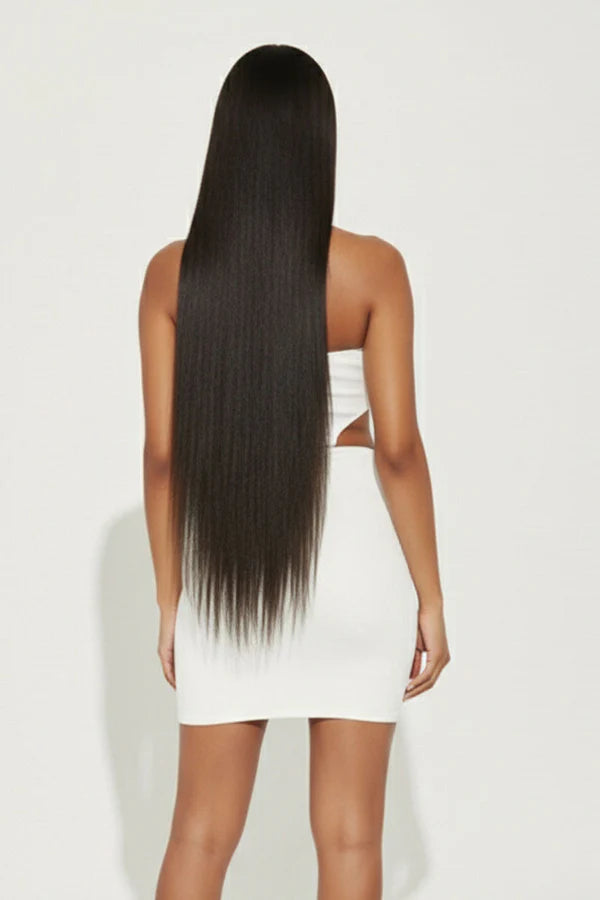 White strapless cut-out bodycon mini dress - side view